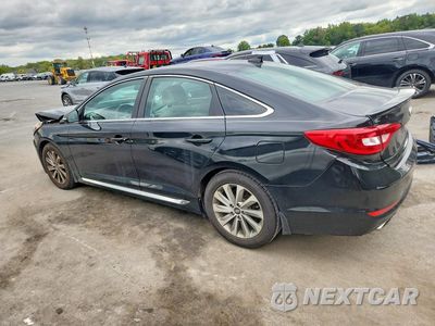 Drugie zdjęcie samochodu z przodu: 2017 HYUNDAI SONATA SPORT VIN:5NPE34AF5HH446361 - miniatura