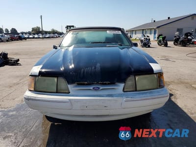 Piąte zdjęcie samochodu w środku: 1991 FORD MUSTANG LX VIN:1FACP41M7MF182290 - miniatura