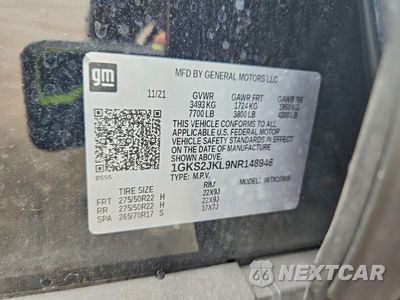 Zdjęcie 13 z 13 samochodu: 2022 GMC YUKON XL DENALI VIN:1GKS2JKL9NR148946 - miniatura