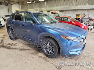 Czwarte zdjęcie samochodu z boku: 2021 MAZDA CX-5 TOURING VIN:JM3KFBCM4M0359866 - miniatura