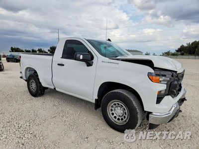 Czwarte zdjęcie samochodu z boku: 2025 CHEVROLET SILVERADO C1500 VIN:3GCNAAEK8SG103619 - miniatura
