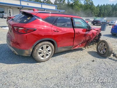 Trzecie zdjęcie samochodu z tyłu: 2021 CHEVROLET BLAZER 2LT VIN:3GNKBCRS9MS584168 - miniatura