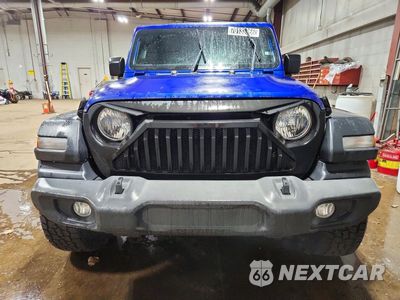 Piąte zdjęcie samochodu w środku: 2018 JEEP WRANGLER UNLIMITED SPORT VIN:1C4HJXDN6JW201723 - miniatura