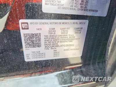 Zdjęcie 12 z 12 samochodu: 2026 CHEVROLET SILVERADO K1500 ZR2 VIN:3GCUKHELXTG353911 - miniatura