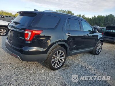 Trzecie zdjęcie samochodu z tyłu: 2016 FORD EXPLORER LIMITED VIN:1FM5K7FH1GGC80854 - miniatura