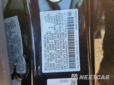 Zdjęcie 13 z 13 samochodu: 2023 HONDA CIVIC SPORT VIN:2HGFE2F53PH550715 - miniatura