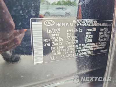 Zdjęcie 13 z 13 samochodu: 2022 HYUNDAI SANTA FE CALLIGRAPHY VIN:5NMS54AL9NH471971 - miniatura
