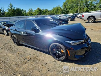 Czwarte zdjęcie samochodu z boku: 2024 BMW M340XI VIN:3MW49FF04R8E50087 - miniatura