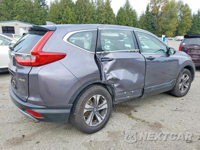 Trzecie zdjęcie samochodu z tyłu: 2018 HONDA CR-V LX VIN:2HKRW6H3XJH202453 - miniatura