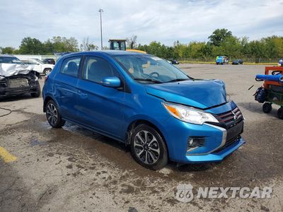 Czwarte zdjęcie samochodu z boku: 2024 MITSUBISHI MIRAGE SE VIN:ML32AWHJ3RH006804 - miniatura