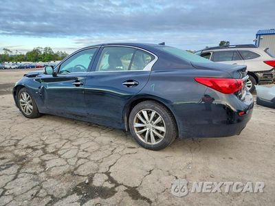 Drugie zdjęcie samochodu z przodu: 2015 INFINITI Q50 PREMIUM VIN:JN1BV7AR2FM418208 - miniatura