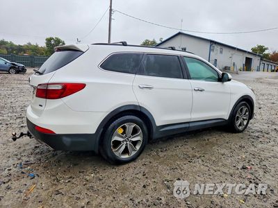 Trzecie zdjęcie samochodu z tyłu: 2014 HYUNDAI SANTA FE GLS VIN:KM8SNDHF7EU042560 - miniatura