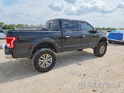 Trzecie zdjęcie samochodu z tyłu: 2017 FORD F150 SUPERCREW VIN:1FTEW1CF7HKC90117 - miniatura