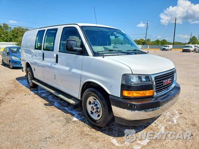 Czwarte zdjęcie samochodu z boku: 2019 GMC SAVANA 2500 CARGO DELIVERY VAN VIN:1GTW7AFG9K1215356 - miniatura