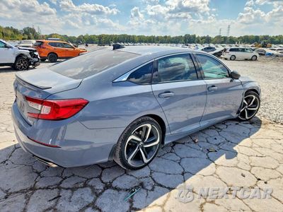 Trzecie zdjęcie samochodu z tyłu: 2022 HONDA ACCORD SPORT SE VIN:1HGCV1F4XNA114492 - miniatura
