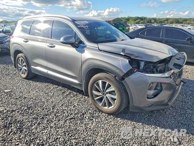 Czwarte zdjęcie samochodu z boku: 2019 HYUNDAI SANTA FE LIMITED 2.4L VIN:5NMS53AD0KH134975 - miniatura