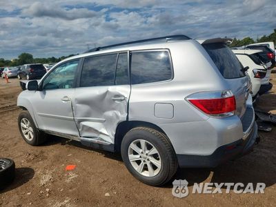 Drugie zdjęcie samochodu z przodu: 2012 TOYOTA HIGHLANDER SE VIN:5TDBK3EH0CS110888 - miniatura