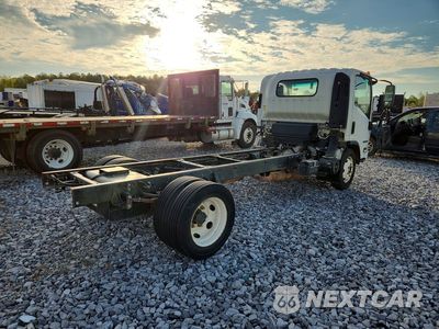 Trzecie zdjęcie samochodu z tyłu: 2018 ISUZU NPR HD TRUCK CAB AND CHASSIS VIN:54DC4W1B0JS803476 - miniatura