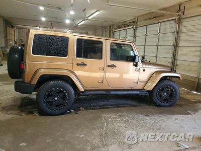 Trzecie zdjęcie samochodu z tyłu: 2015 JEEP WRANGLER UNLIMITED SAHARA VIN:1C4BJWEG7FL672384 - miniatura