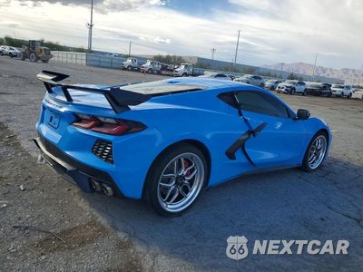 Trzecie zdjęcie samochodu z tyłu: 2022 CHEVROLET CORVETTE STINGRAY 2LT VIN:1G1YB2D44N5100515 - miniatura