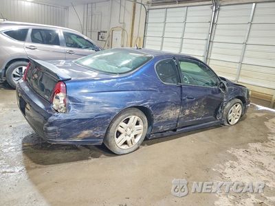 Trzecie zdjęcie samochodu z tyłu: 2007 CHEVROLET MONTE CARLO LT VIN:2G1WK15K879310149 - miniatura