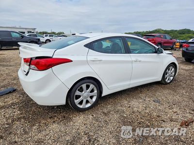 Trzecie zdjęcie samochodu z tyłu: 2013 HYUNDAI ELANTRA LIMITED VIN:5NPDH4AE8DH354109 - miniatura