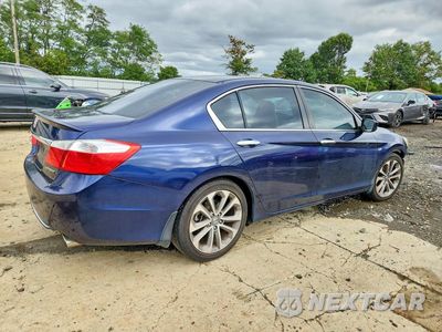 Trzecie zdjęcie samochodu z tyłu: 2013 HONDA ACCORD SPORT VIN:1HGCR2F55DA013054 - miniatura