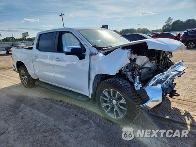 Czwarte zdjęcie samochodu z boku: 2022 CHEVROLET SILVERADO LTD K1500 LT VIN:3GCUYDED0NG125693 - miniatura