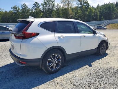 Trzecie zdjęcie samochodu z tyłu: 2022 HONDA CR-V EX VIN:5J6RW1H58NA018351 - miniatura