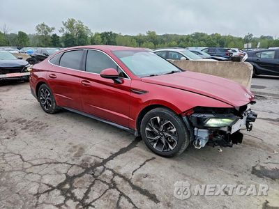 Czwarte zdjęcie samochodu z boku: 2024 HYUNDAI SONATA SEL VIN:KMHL64JA8RA415404 - miniatura