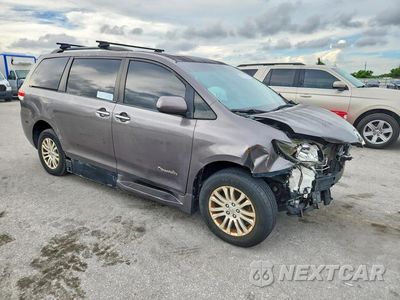 Czwarte zdjęcie samochodu z boku: 2012 TOYOTA SIENNA XLE 8-PASSENGER VIN:5TDYK3DC5CS248605 - miniatura