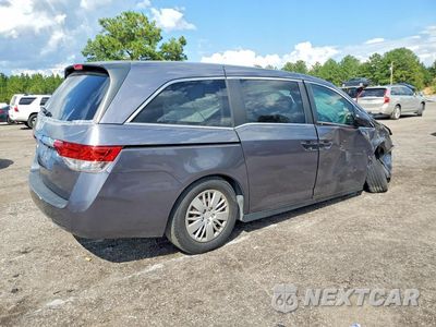 Trzecie zdjęcie samochodu z tyłu: 2016 HONDA ODYSSEY LX VIN:5FNRL5H22GB049956 - miniatura