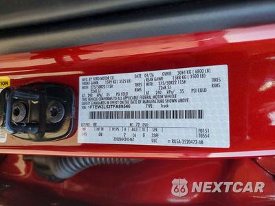 Zdjęcie 12 z 12 samochodu: 2026 FORD F150 STX VIN:1FTEW2L52TFA89546 - miniatura
