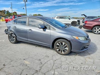 Czwarte zdjęcie samochodu z boku: 2013 HONDA CIVIC EX VIN:19XFB2F8XDE015857 - miniatura