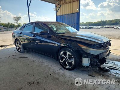 Czwarte zdjęcie samochodu z boku: 2022 HYUNDAI ELANTRA LIMITED VIN:KMHLP4AG7NU261374 - miniatura