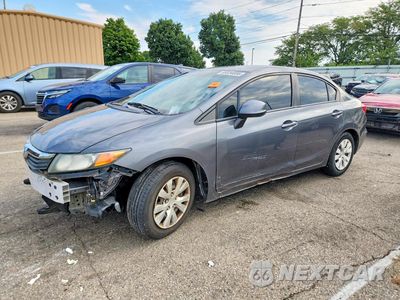2012 HONDA CIVIC LX 19XFB2F54CE377607 - główne zdjęcie licytacji z USA - miniatura