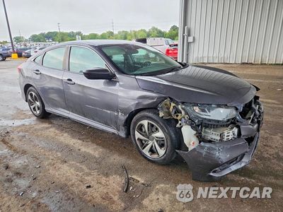 Czwarte zdjęcie samochodu z boku: 2019 HONDA CIVIC LX VIN:2HGFC2F67KH530023 - miniatura
