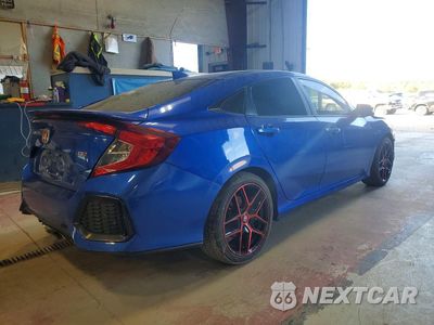 Trzecie zdjęcie samochodu z tyłu: 2019 HONDA CIVIC SI VIN:2HGFC1E5XKH702385 - miniatura