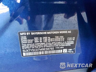 Zdjęcie 12 z 12 samochodu: 2021 BMW X3 XDRIVE30I VIN:5UXTY5C07M9E58765 - miniatura