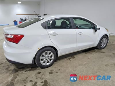 Trzecie zdjęcie samochodu z tyłu: 2016 KIA RIO LX VIN:KNADM4A37G6681638 - miniatura