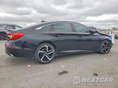 Trzecie zdjęcie samochodu z tyłu: 2020 HONDA ACCORD SPORT VIN:1HGCV1F39LA144698 - miniatura
