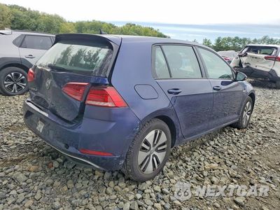 Trzecie zdjęcie samochodu z tyłu: 2019 VOLKSWAGEN E-GOLF SE VIN:WVWKR7AU9KW908262 - miniatura