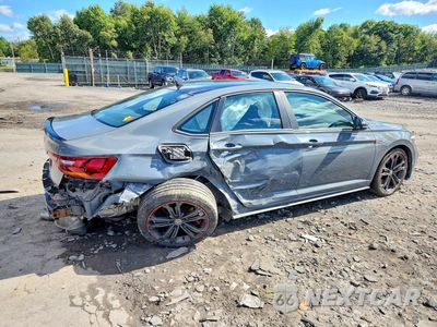 Trzecie zdjęcie samochodu z tyłu: 2019 VOLKSWAGEN JETTA GLI VIN:3VW6T7BU3KM177813 - miniatura