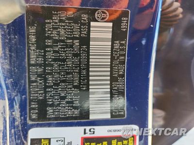 Zdjęcie 12 z 12 samochodu: 2023 TOYOTA CAMRY LE VIN:4T1C11AK1PU099734 - miniatura