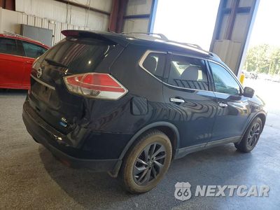 Trzecie zdjęcie samochodu z tyłu: 2016 NISSAN ROGUE SL VIN:5N1AT2MT7GC868318 - miniatura