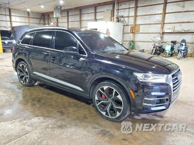 Czwarte zdjęcie samochodu z boku: 2017 AUDI Q7 PREMIUM VIN:WA1AAAF76HD005567 - miniatura