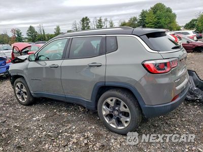 Drugie zdjęcie samochodu z przodu: 2019 JEEP COMPASS LIMITED VIN:3C4NJDCB3KT690310 - miniatura
