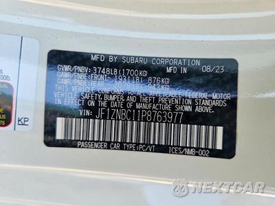 Zdjęcie 13 z 13 samochodu: 2023 TOYOTA GR86 BASE VIN:JF1ZNBC11P8763977 - miniatura