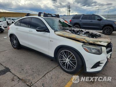 Czwarte zdjęcie samochodu z boku: 2019 MERCEDES-BENZ GLC COUPE 43 4MATIC AMG VIN:WDC0J6EB3KF485481 - miniatura