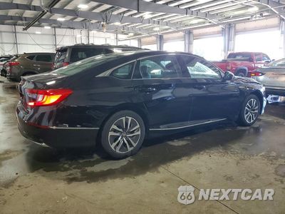 Trzecie zdjęcie samochodu z tyłu: 2019 HONDA ACCORD HYBRID EXL VIN:1HGCV3F53KA017957 - miniatura